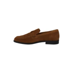 Loafer with braid detail, camel