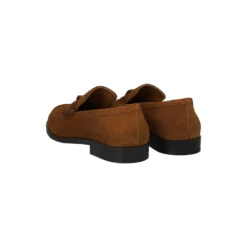 Loafer with braid detail, camel