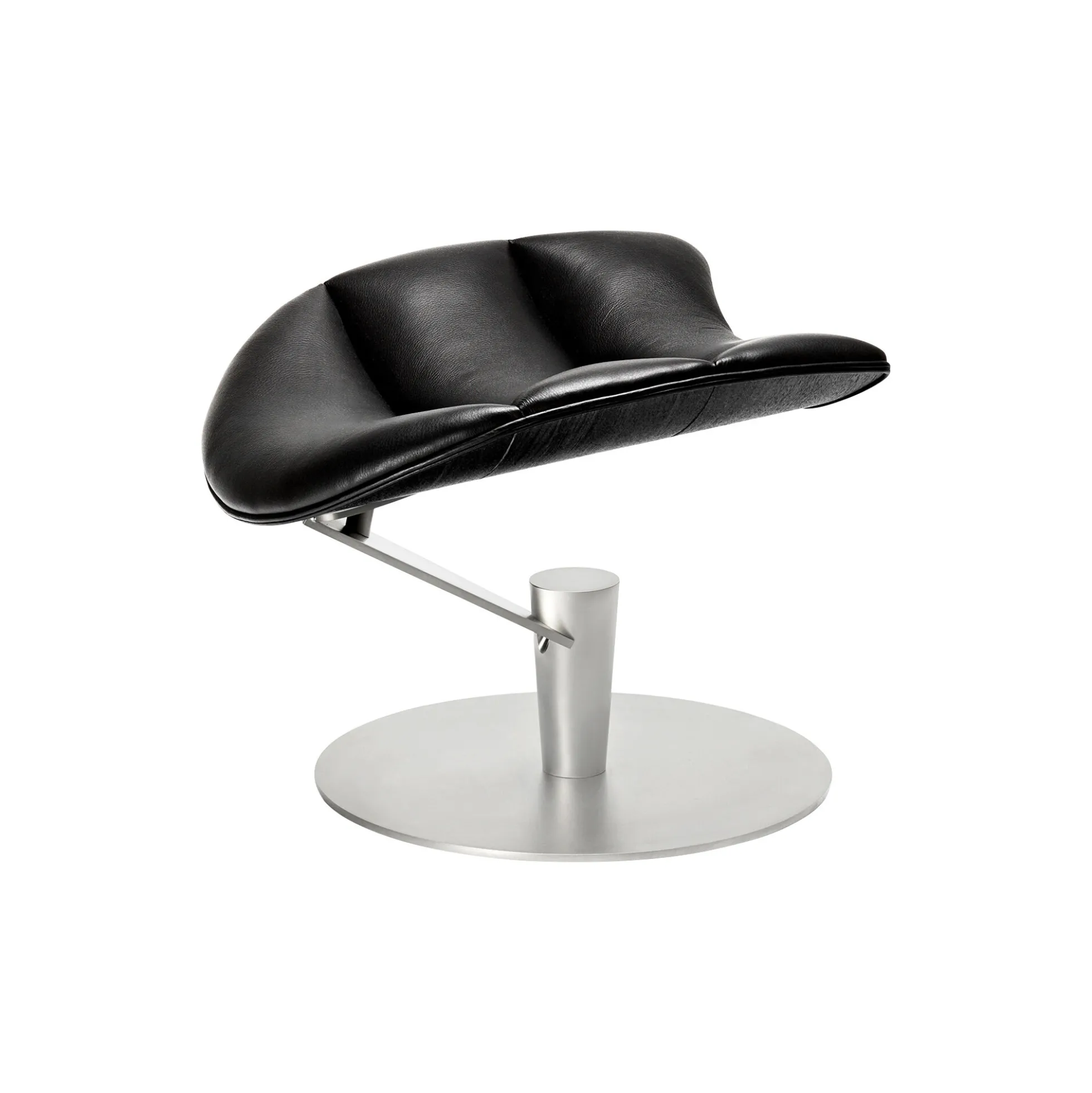 Lobster Footstool, sort eg/krom