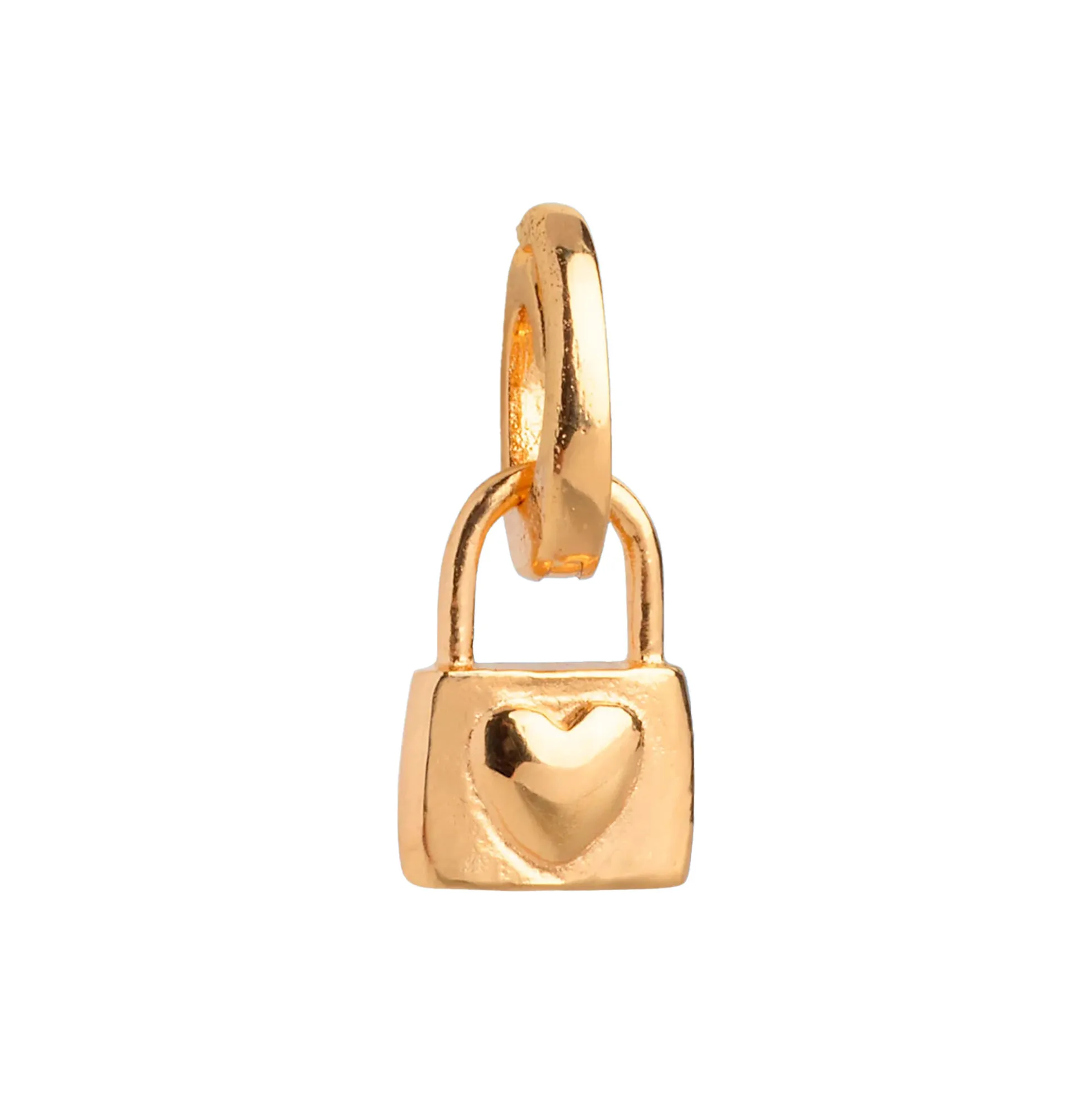 Locked Love Vedhæng, forgyldt