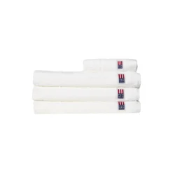 Logo Towel White, white