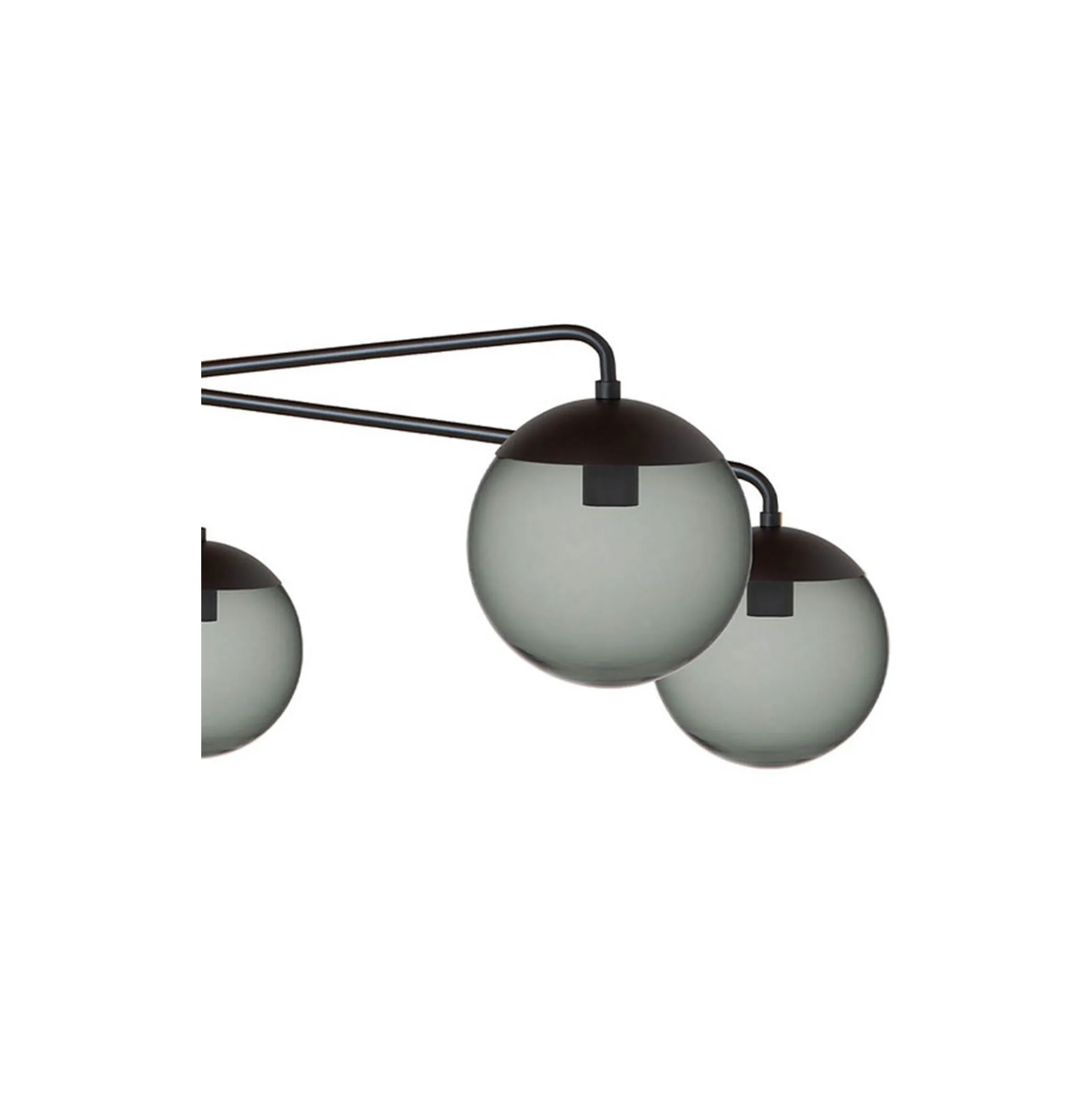 Lord Asymmetric Ceiling, black/smoke