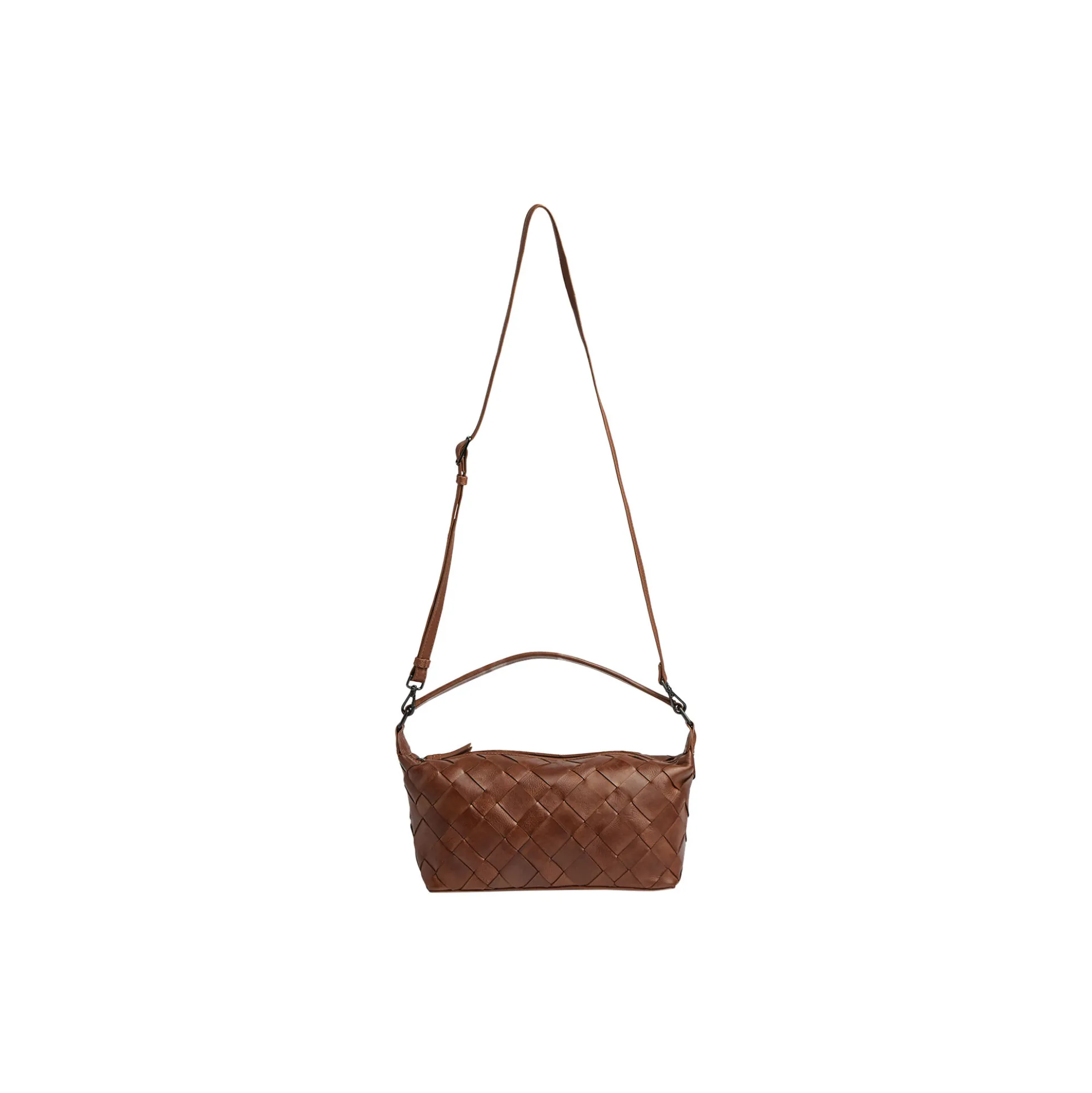 LotusMBG Bag, Woven, cognac