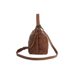 LotusMBG Bag, Woven, cognac
