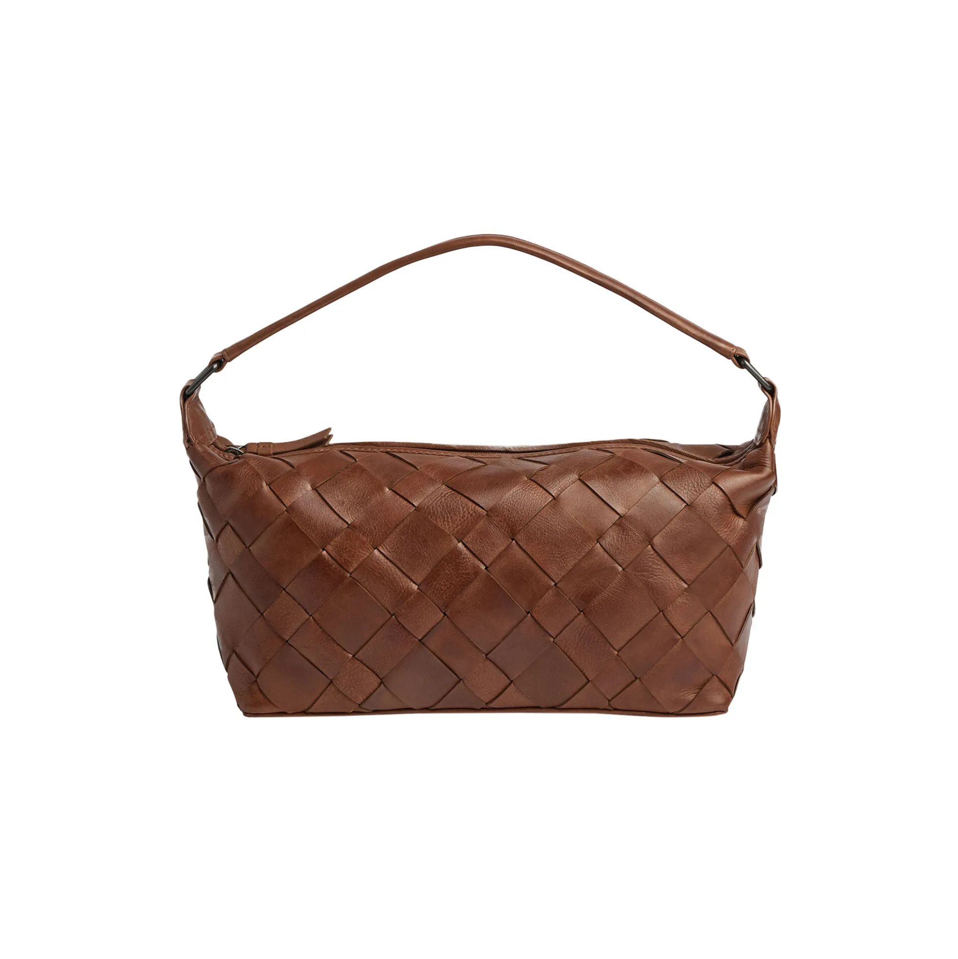 LotusMBG Bag, Woven, cognac