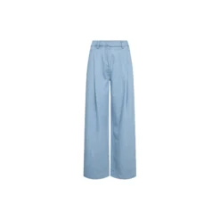 LR-PIETTA 5 Bukser, mid blue denim