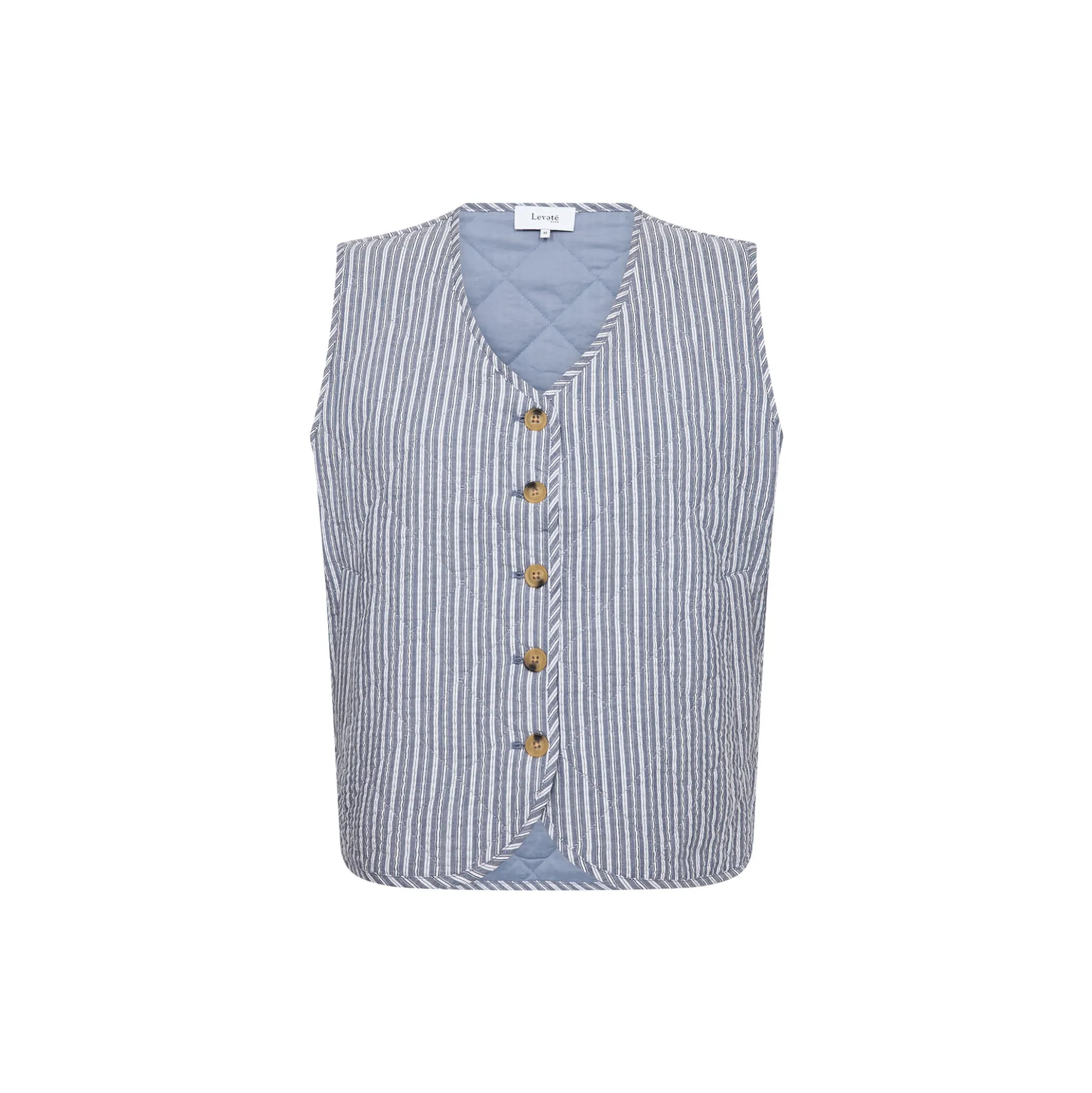 LR-RICKO 2 Vest, stone wash combi