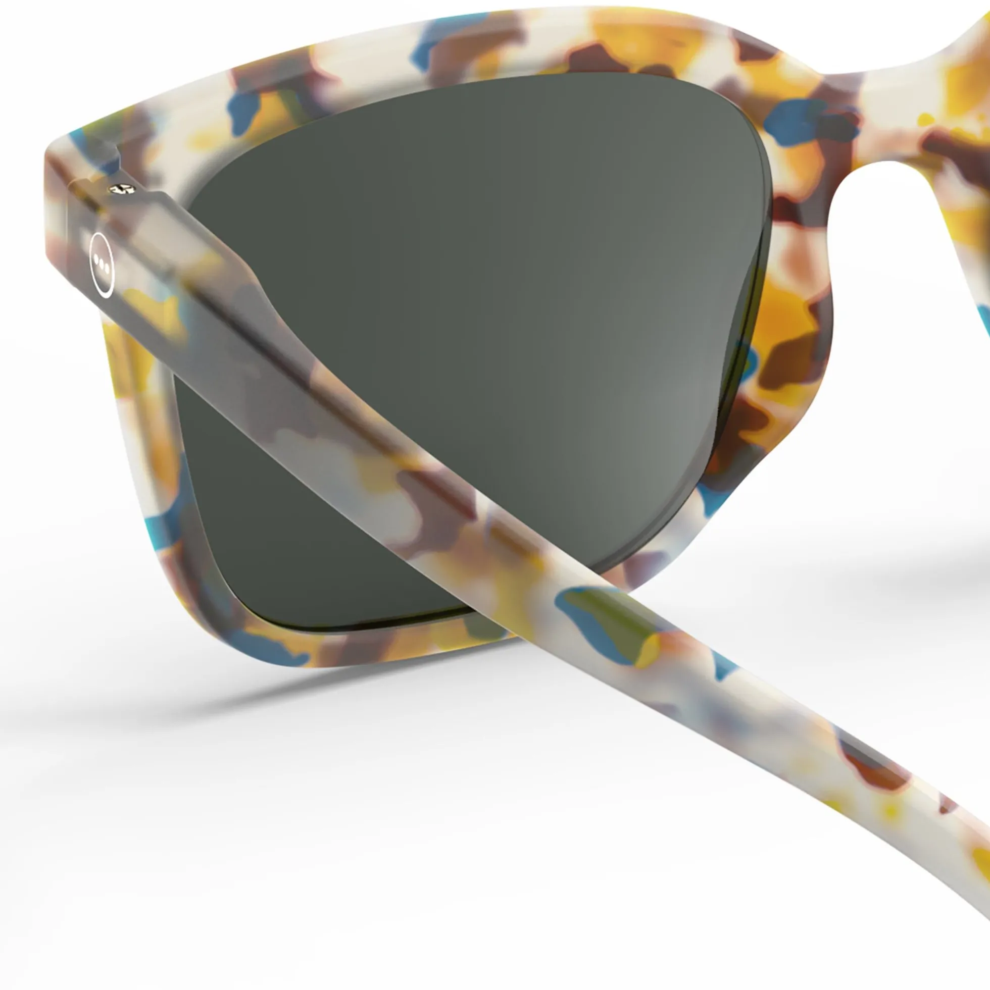 #L SUN solbriller, blue tortoise