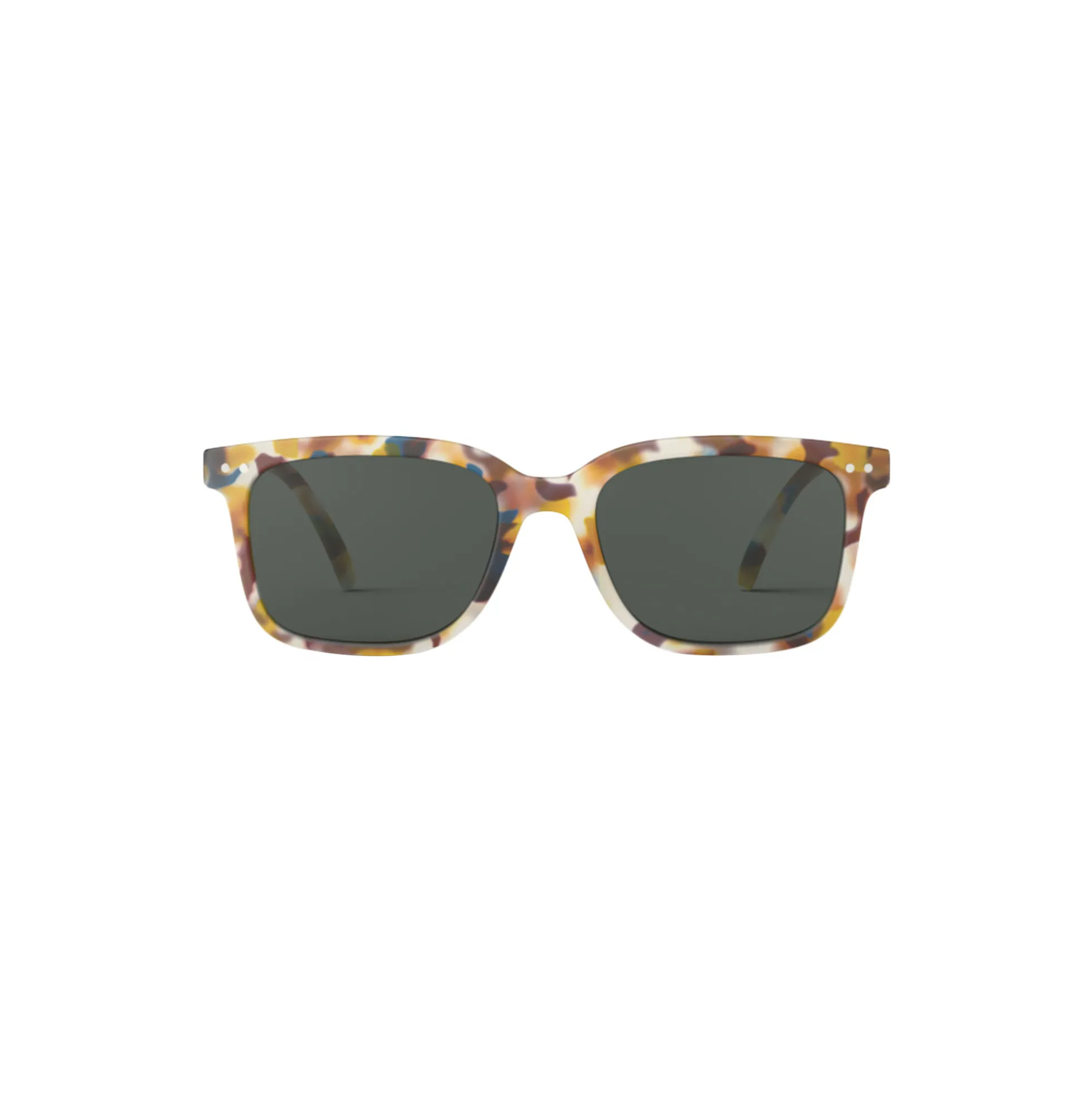 #L SUN solbriller, blue tortoise