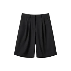 LUCIASW BERMUDA SUITING SHORTS, black