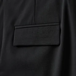LUCIASW BERMUDA SUITING SHORTS, black