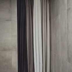 Lux badeforhæng, black