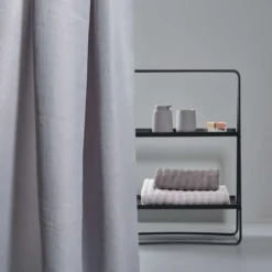 Lux badeforhæng, grey