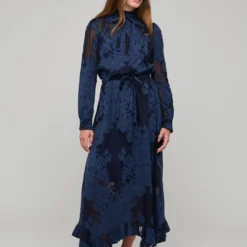 LyciaDEA NS Dress Midi, flora imperial