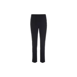 Magic stretch bukser med slids, black