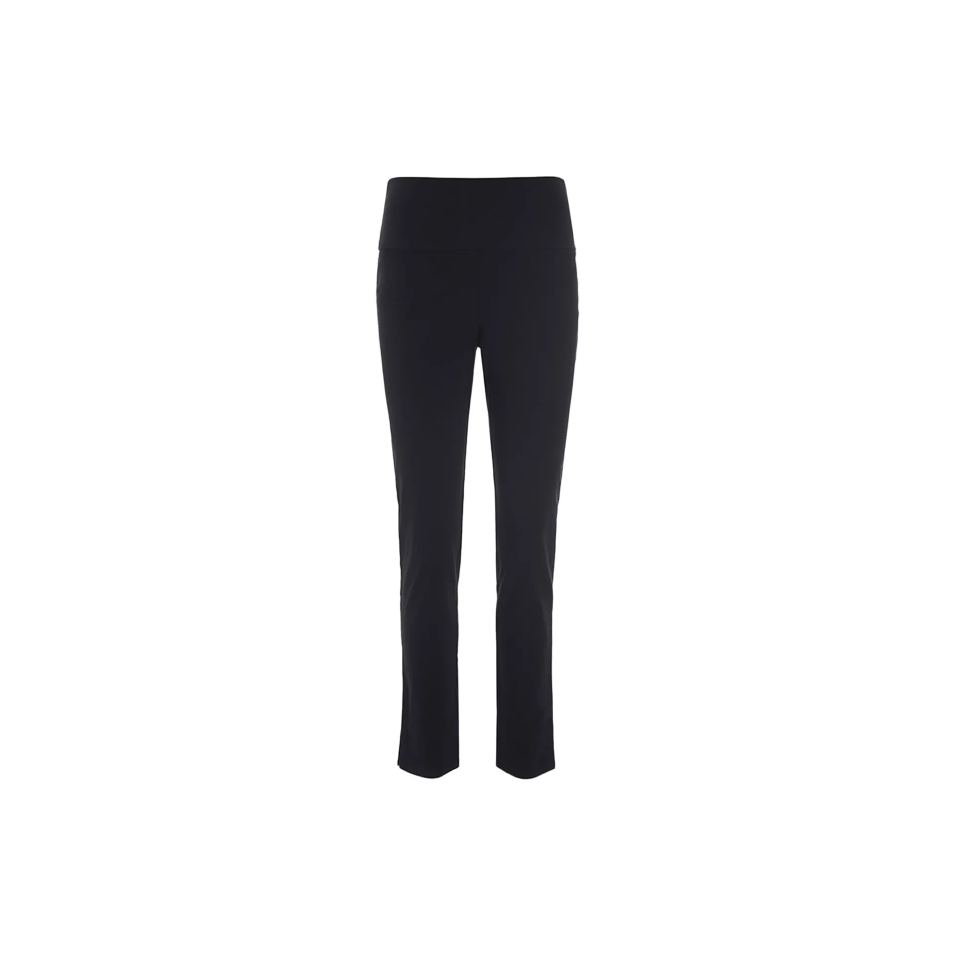 Magic stretch bukser med slids længde b, black