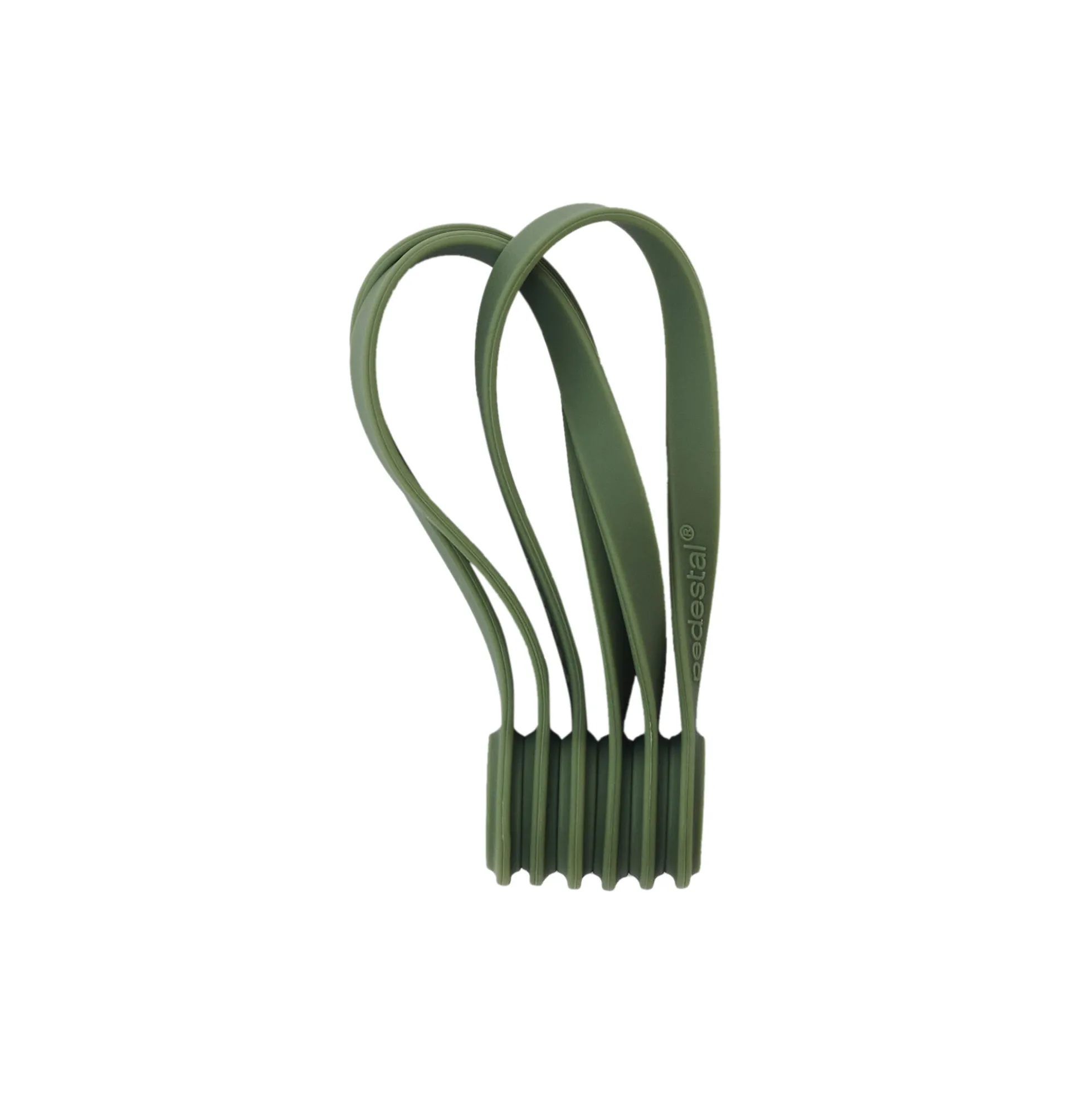 Magnetic Cable Ties, mossy green