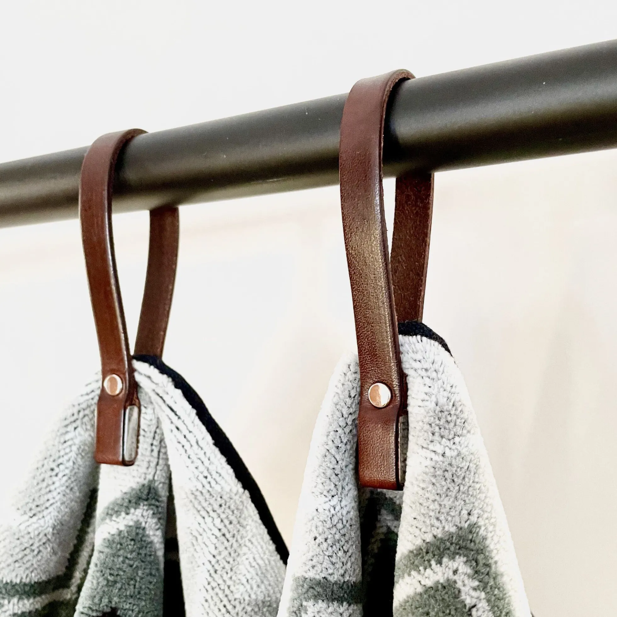 Magnetisk håndklædeholder, brown