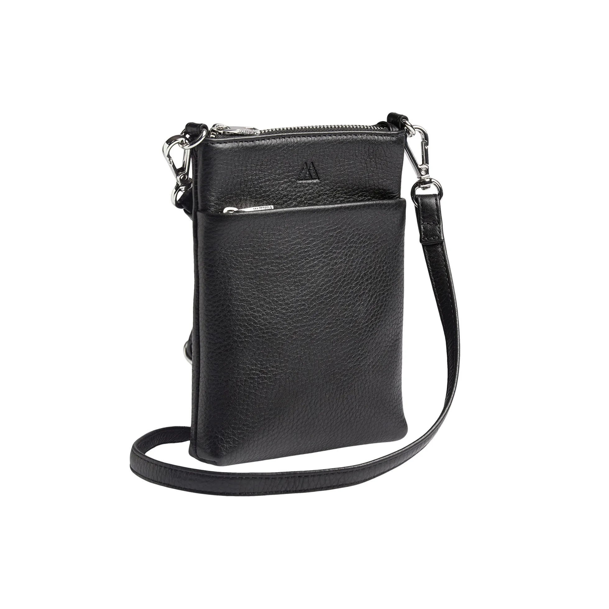 MaiaMBG Mini Cross. Bag Grain, black