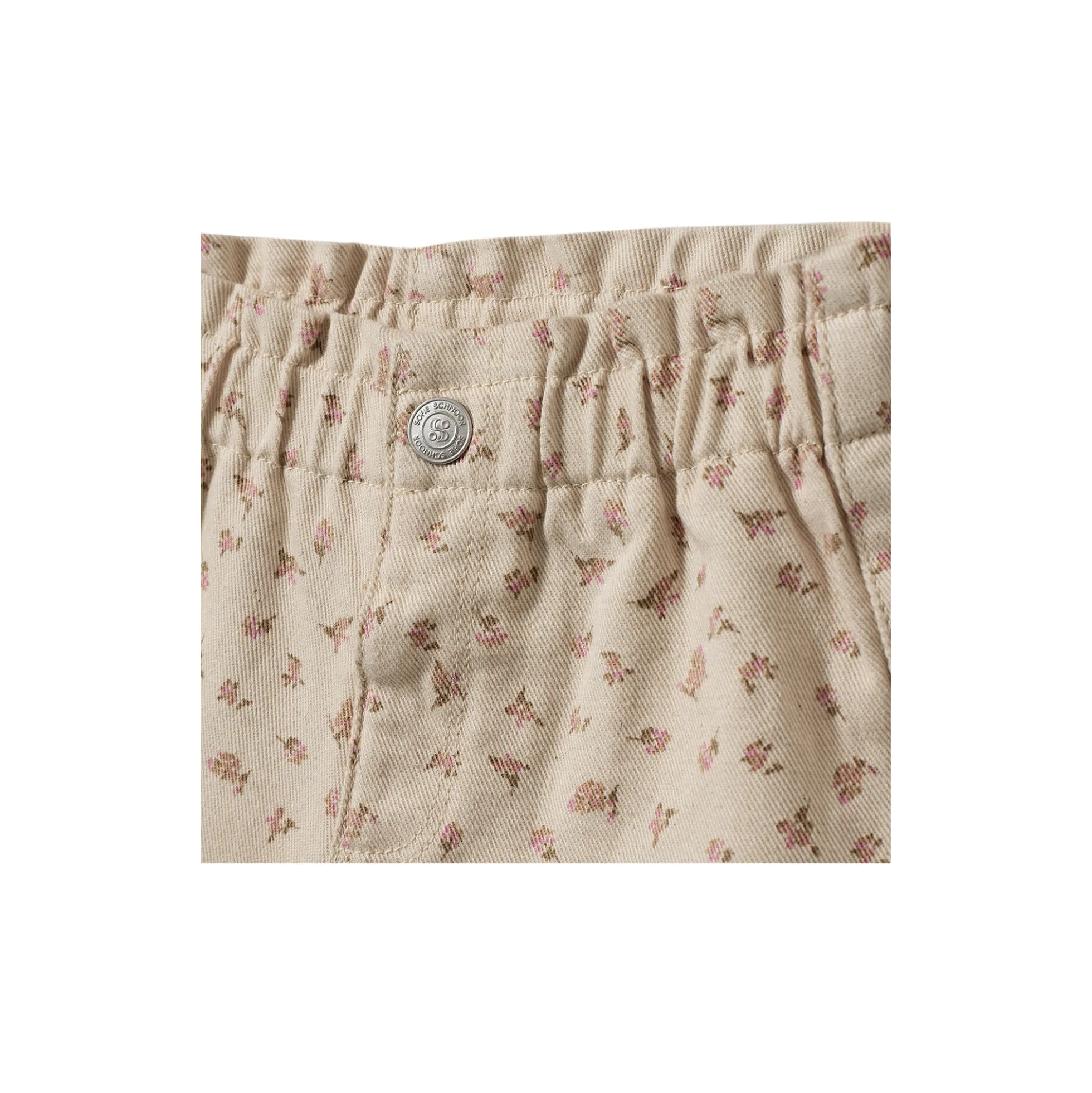 MaiseKB Shorts, off white w aop