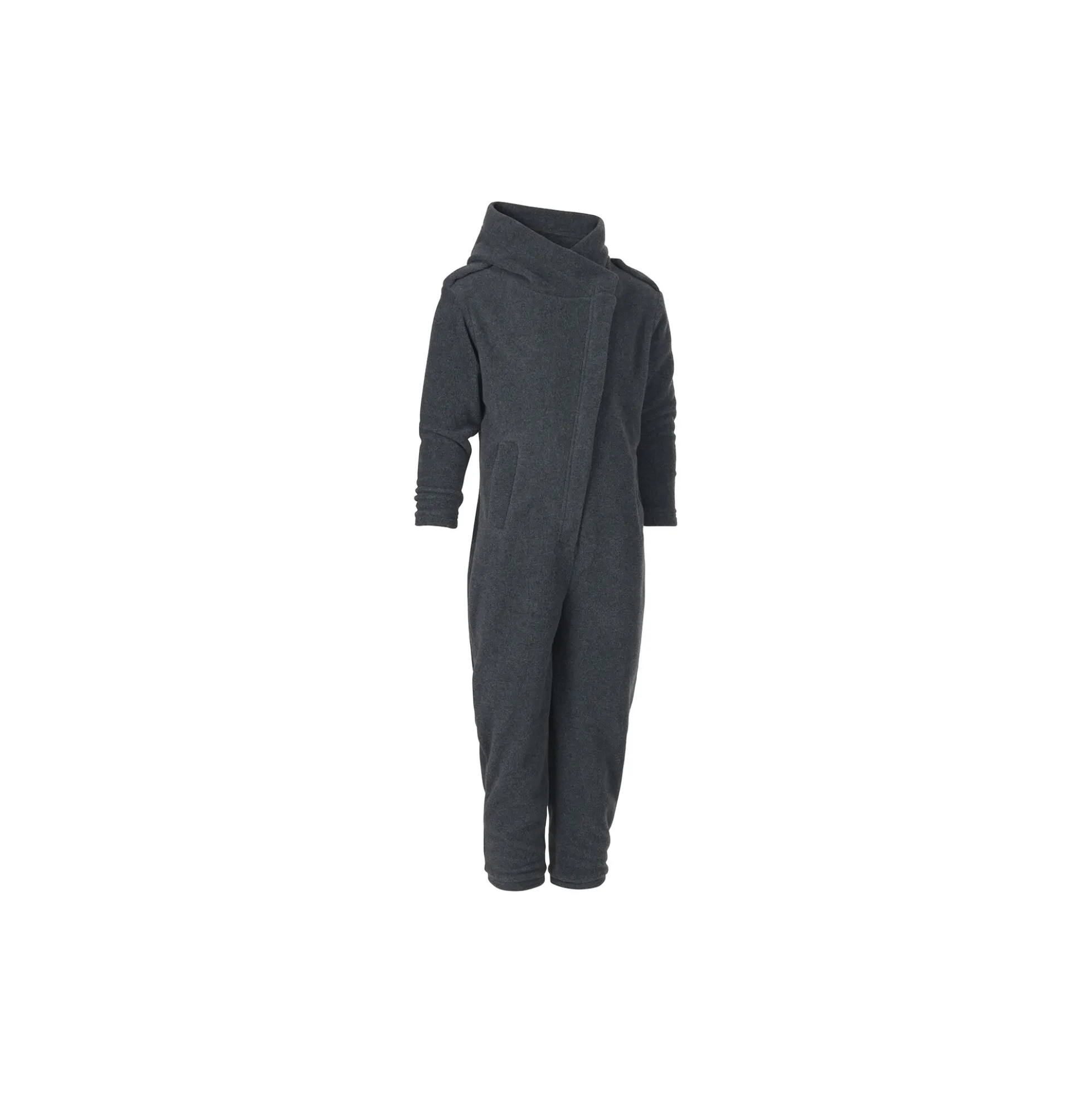 MAKALU fleece pantsuit, dark grey