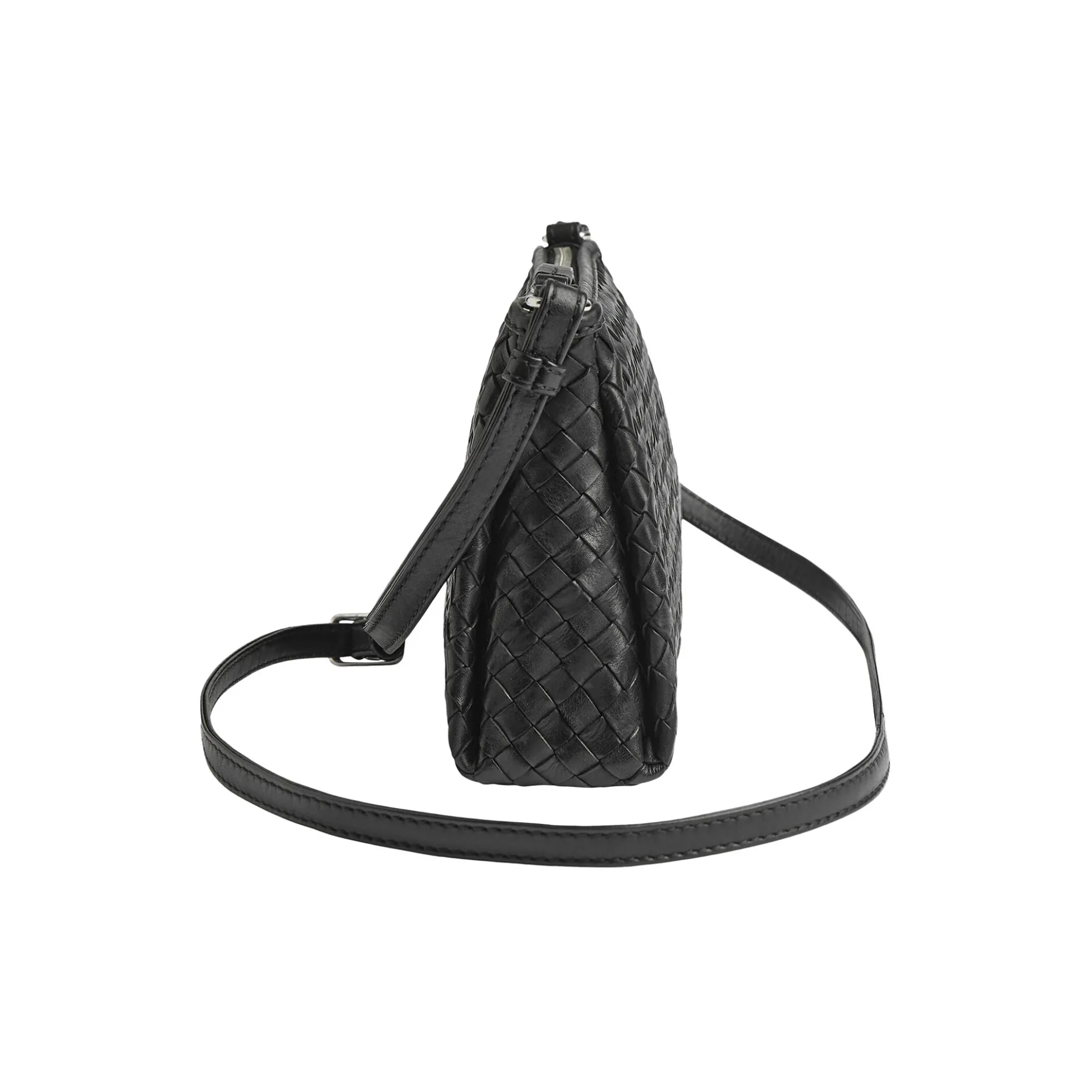 MarciMBG Crossbody Bag Weave, black