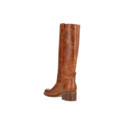 MARTINA LONG Long boots, cognac