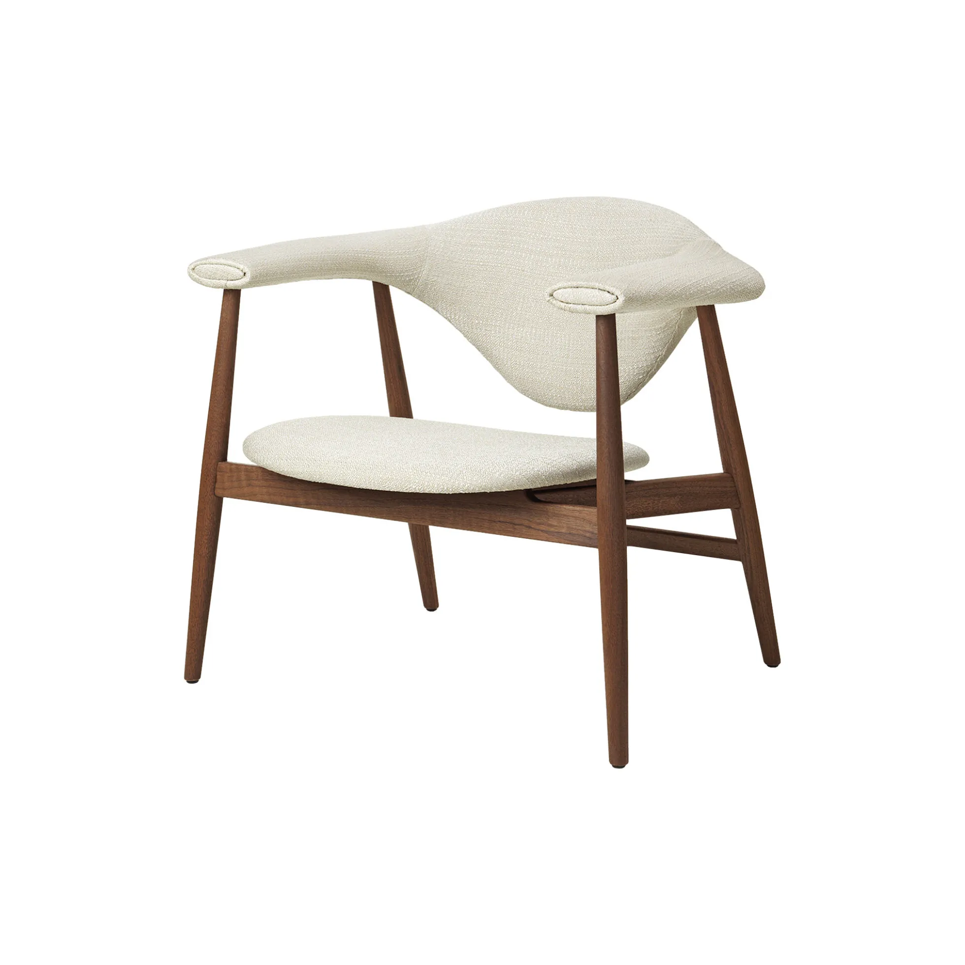 Masculo Lounge Chair, Eero Special 106/oiled american walnut