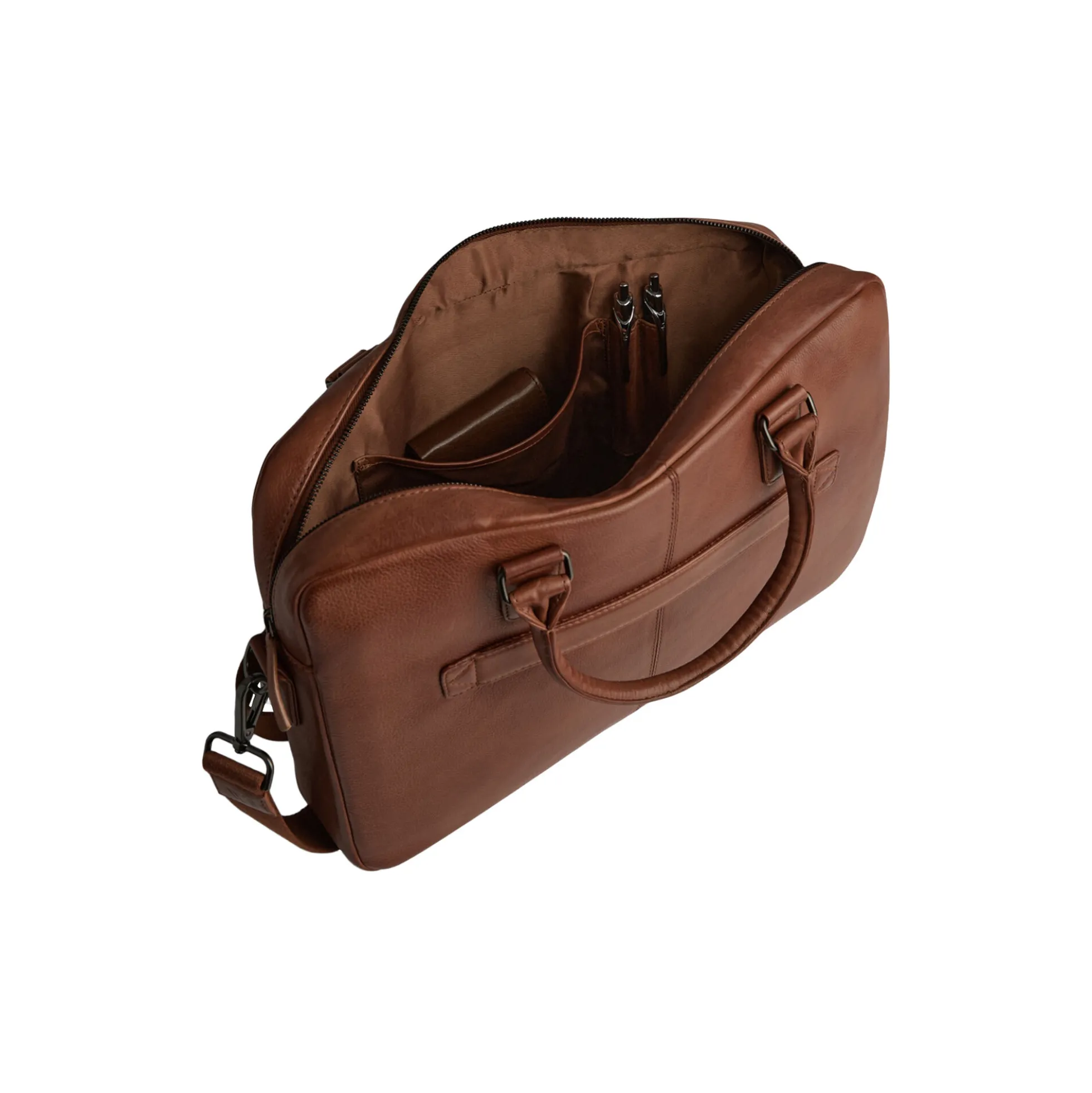 MasonMBG Laptop Bag, cognac
