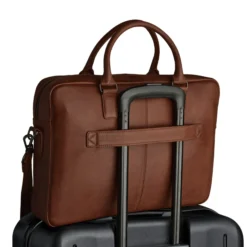 MasonMBG Laptop Bag, cognac