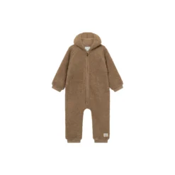 MATADEL Teddyfleece Jumpsuit, otter brown