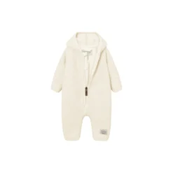 MATADEL Teddyfleece Jumpsuit, angora cream