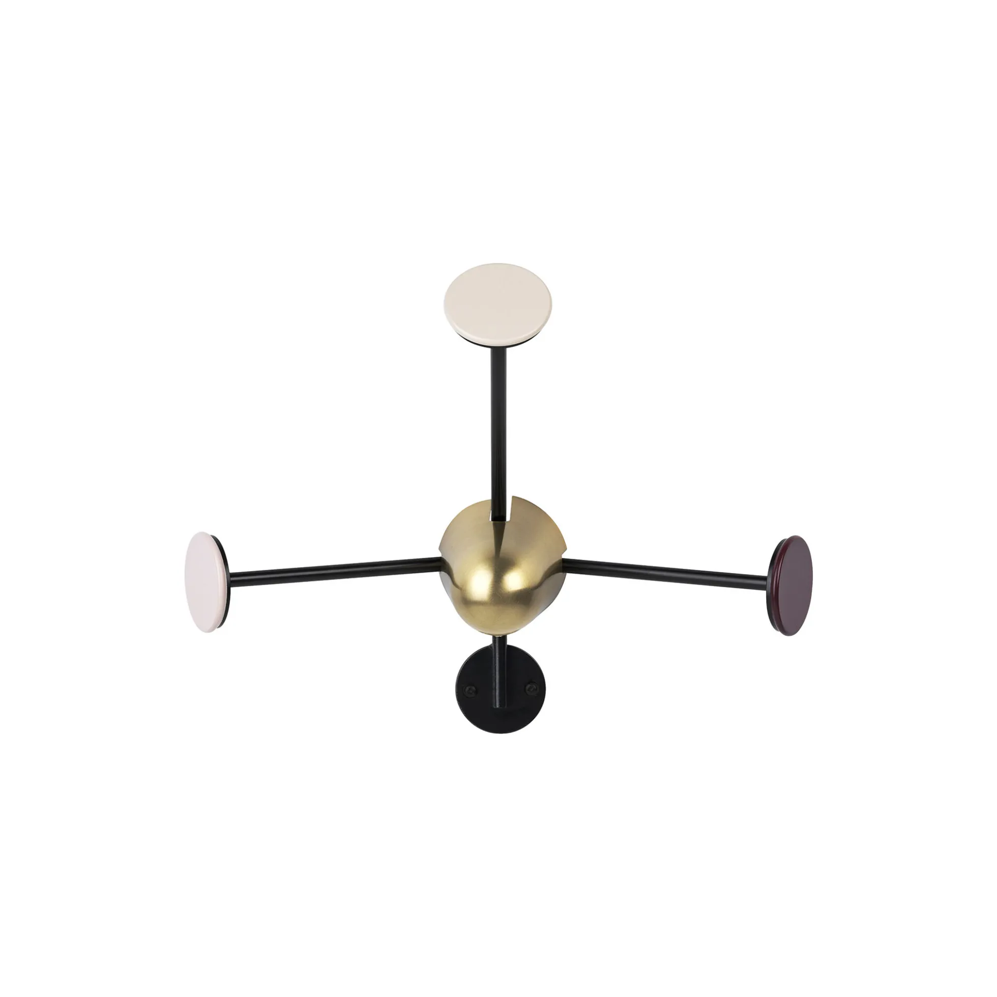Matégot Coat Rack, vintage red