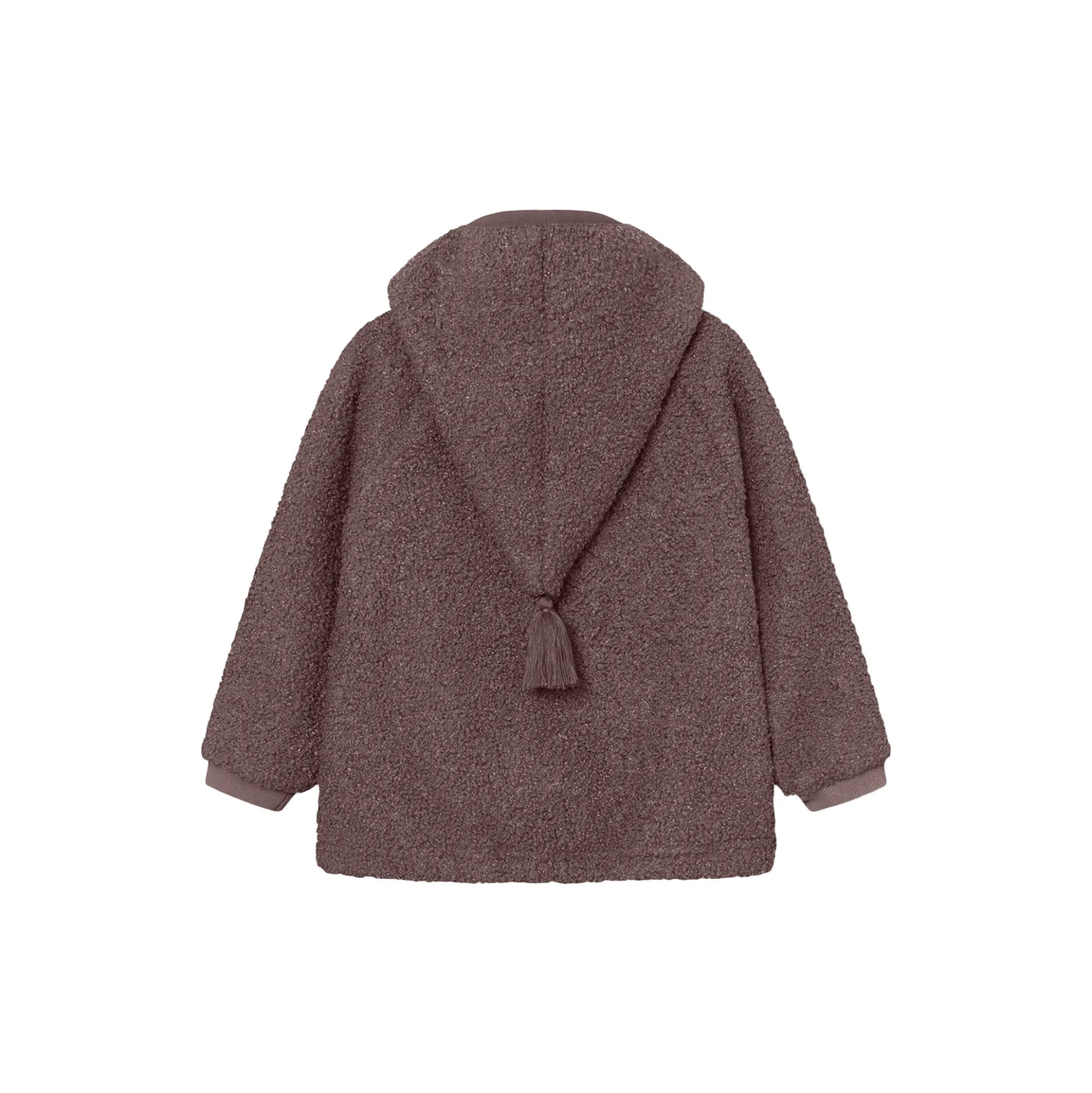 MATLIFF Teddyfleece Jacket, peppercorn plum