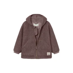 MATLIFF Teddyfleece Jacket, peppercorn plum