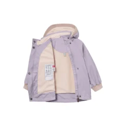 MATWAI Fleece Lined Jacket, minimal lilac