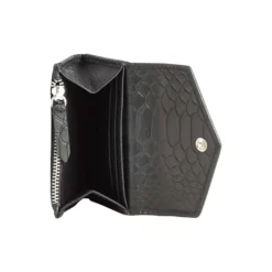 Megan Wallet, snake black