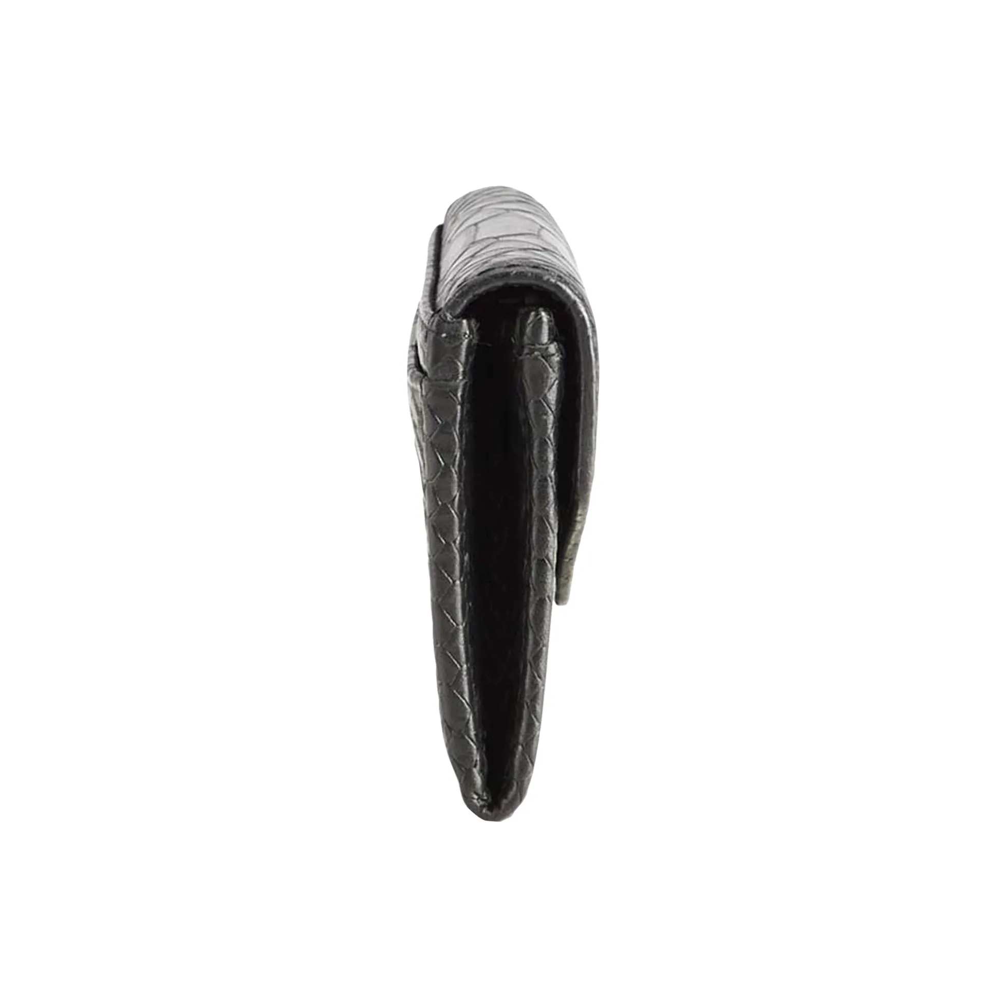 Megan Wallet, snake black