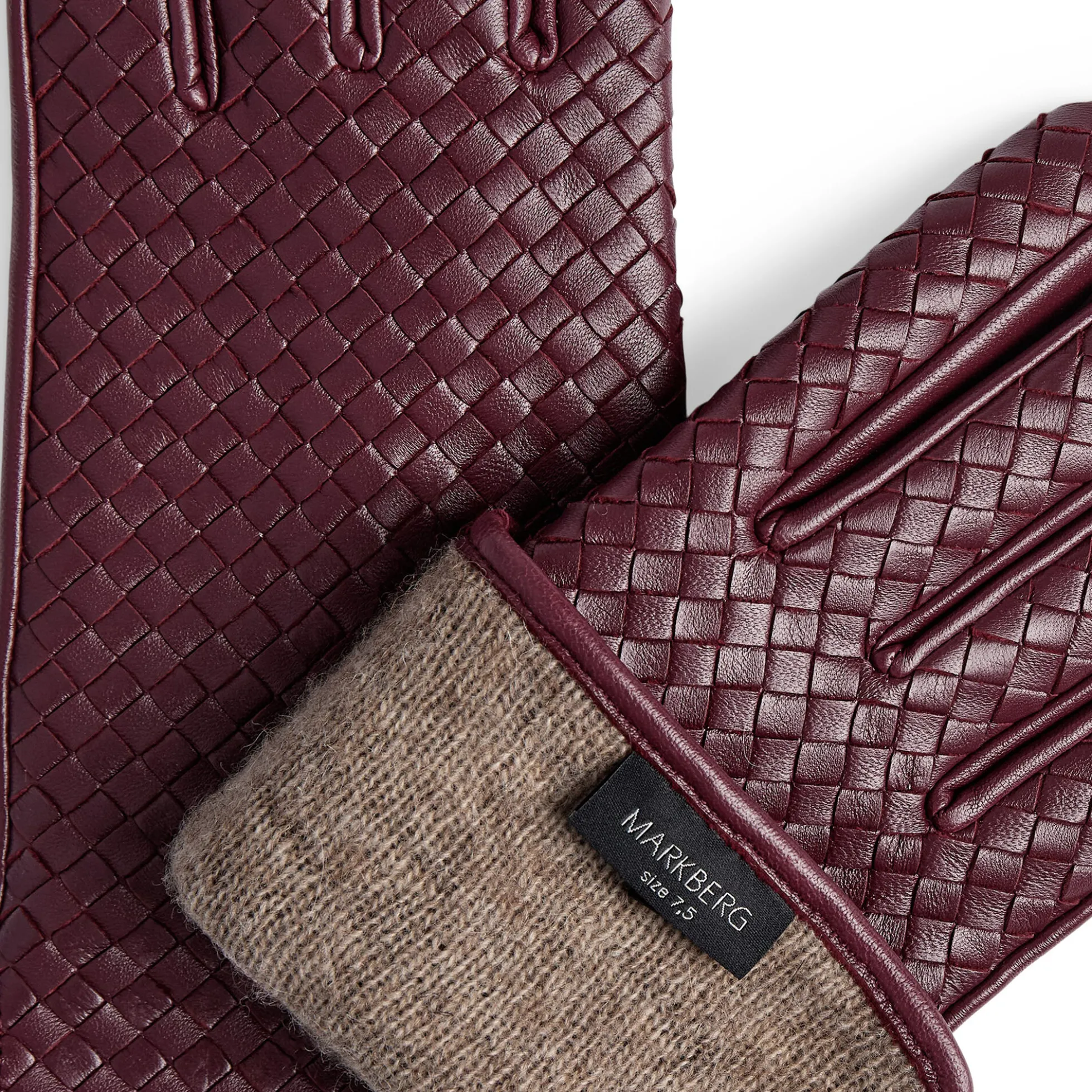 MeliaMBG Glove Weave, burgundy