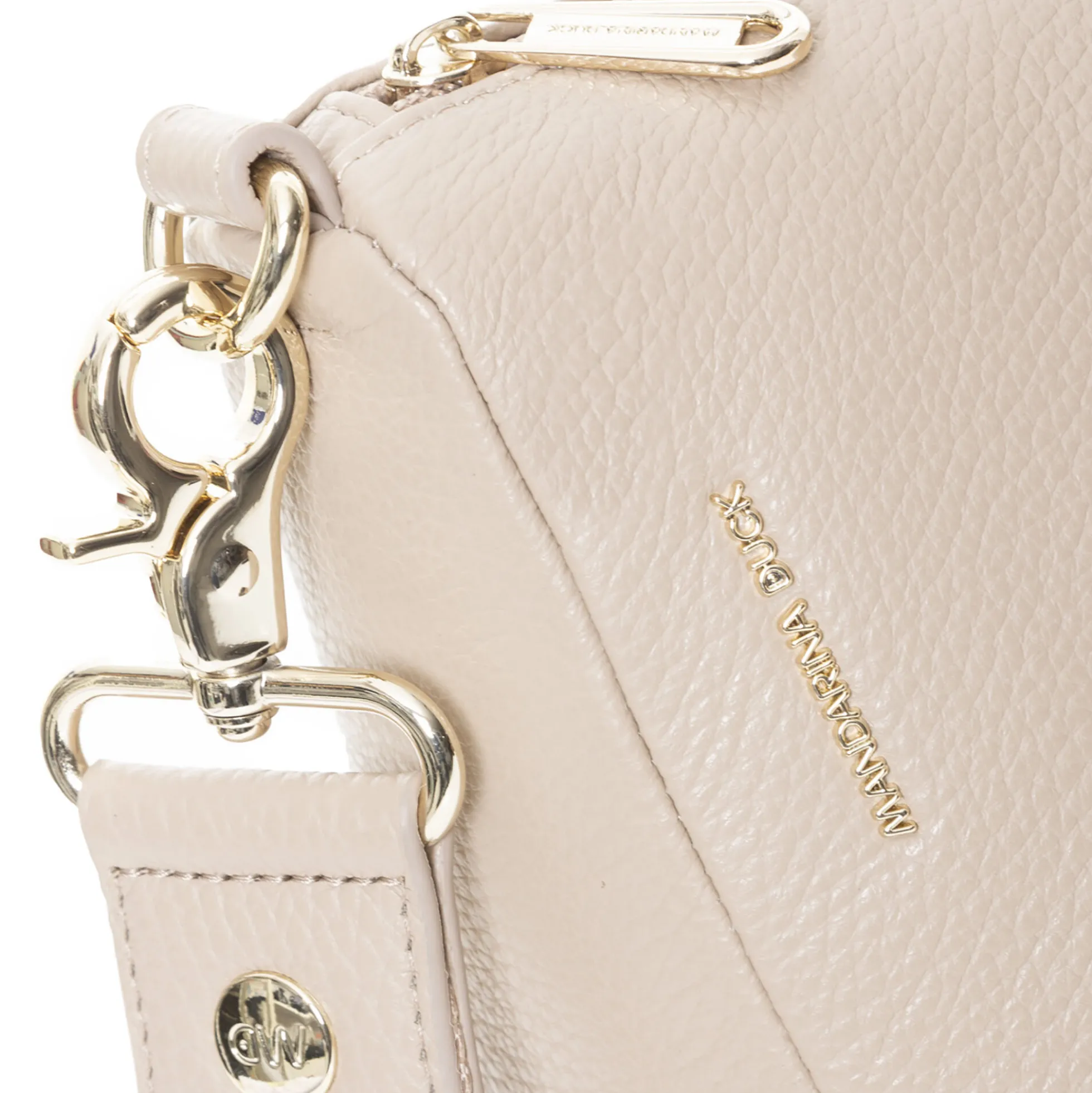 Mellow Leather Hobo, warm taupe