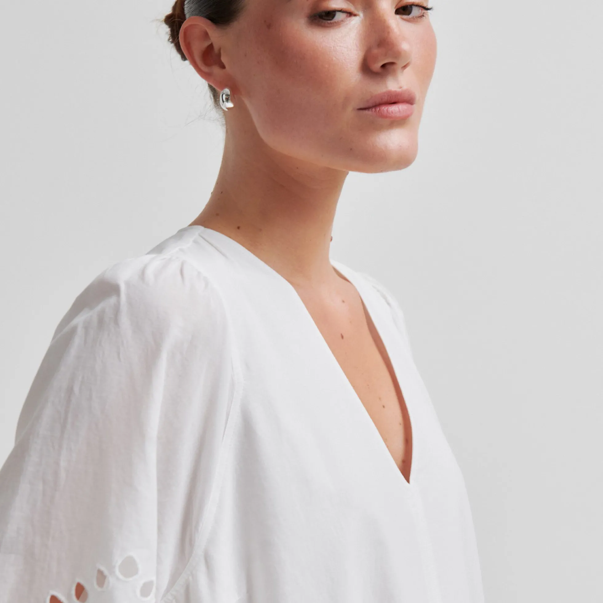 Meryl Dress, white