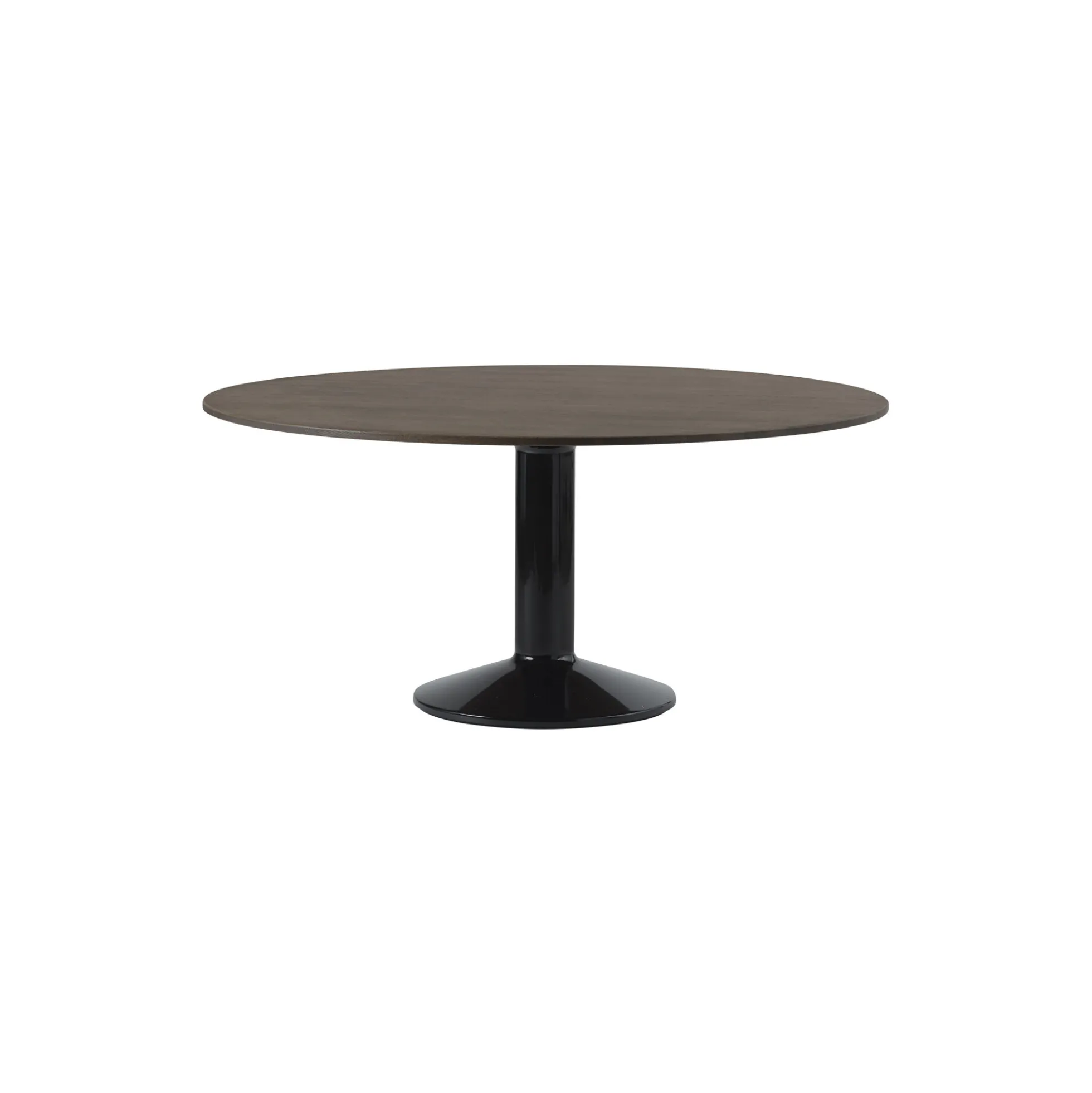 Midst Table, dark oiled oak/black