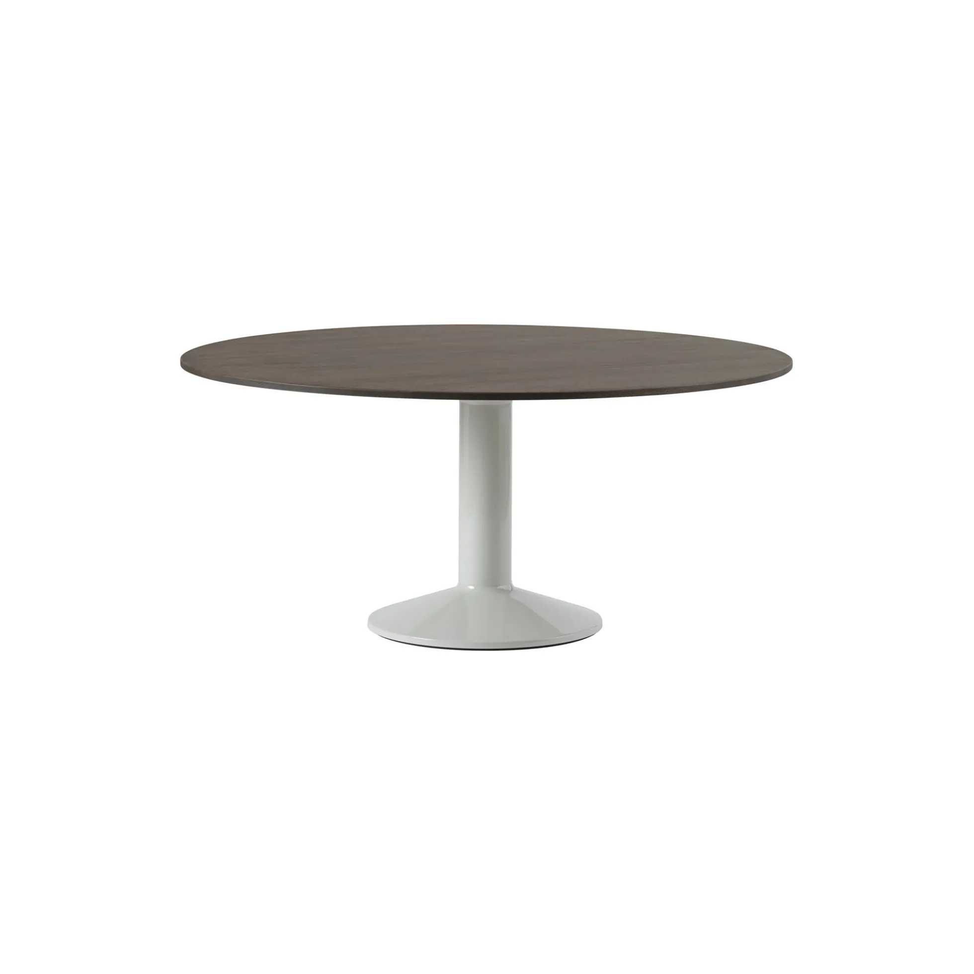 Midst Table, dark oiled oak/grey