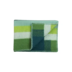MIKKEL Baby Size Throw, green