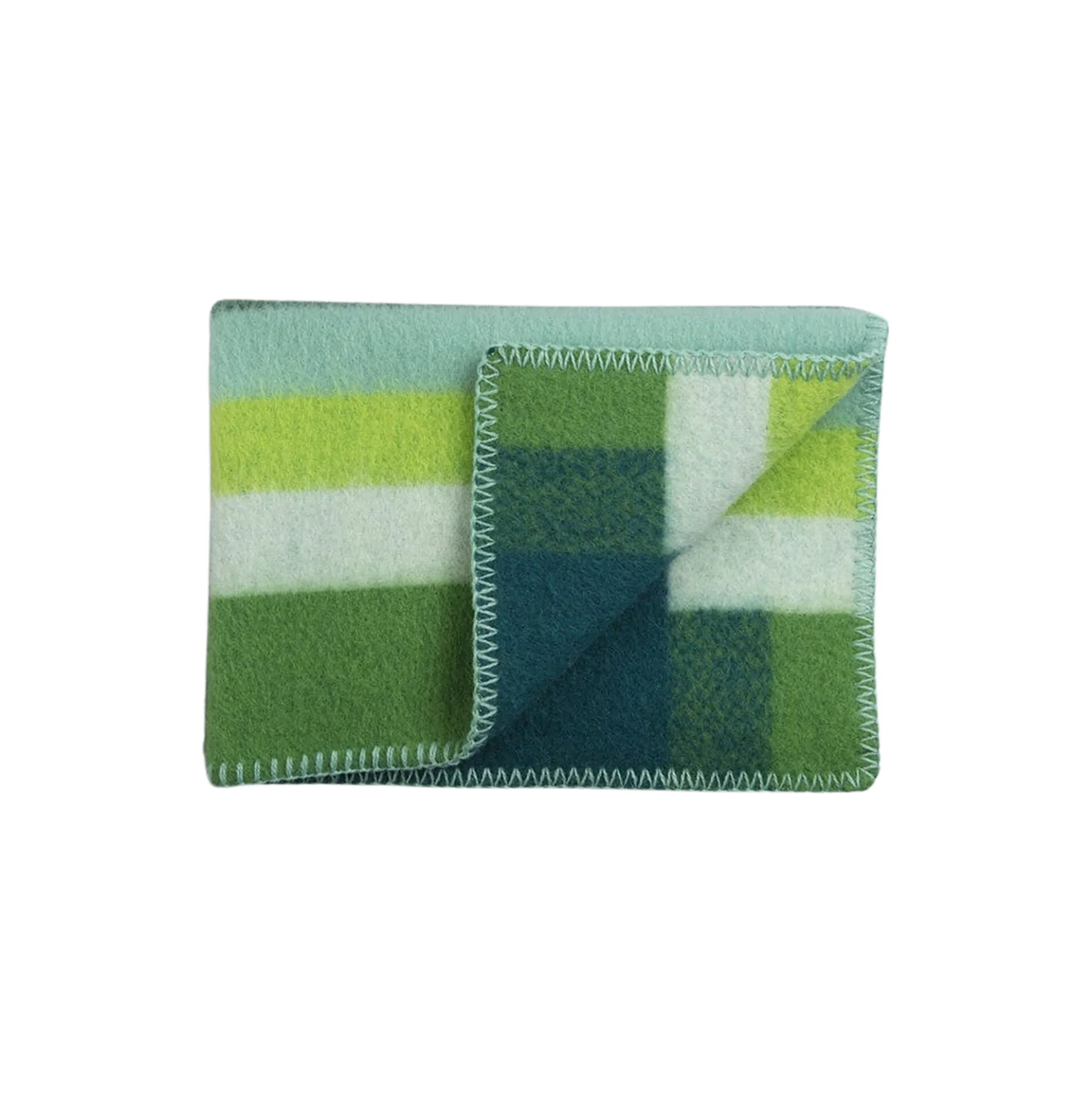 MIKKEL Baby Size Throw, green