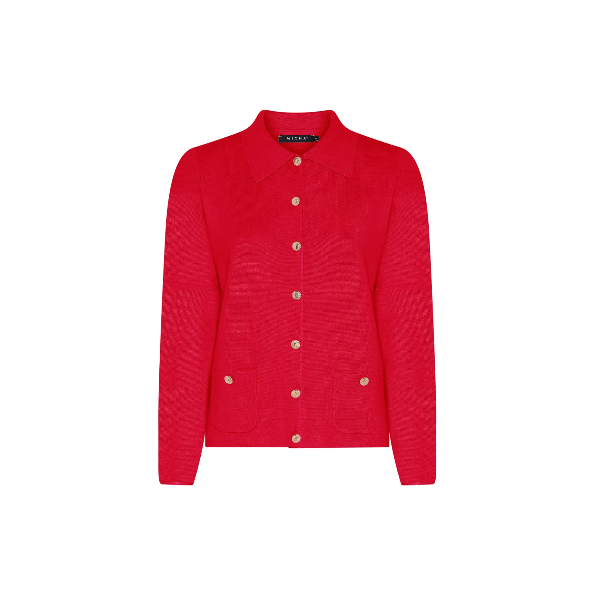 Milano Spring Knit, lipstick red