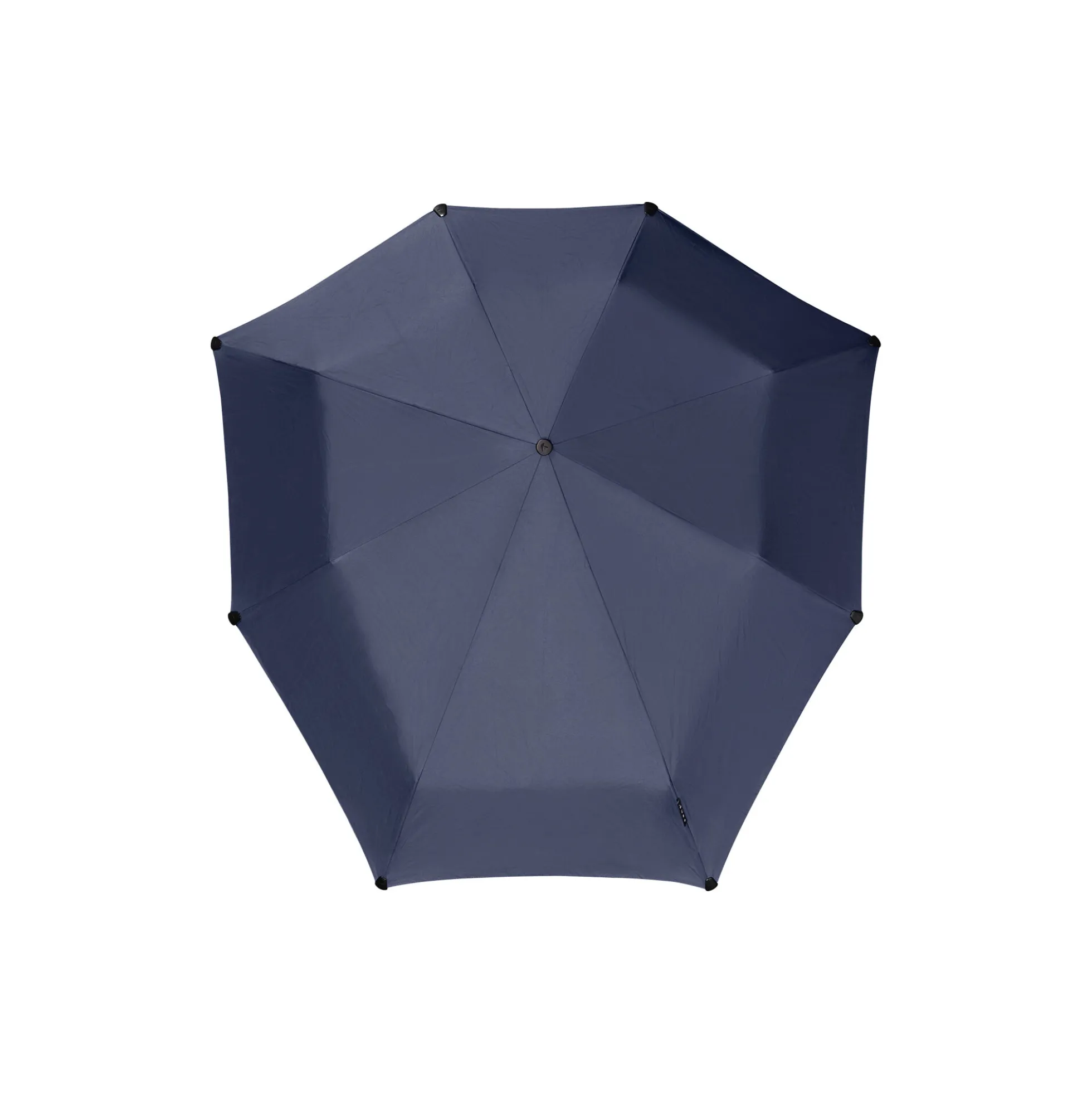 Mini foldable storm umbrella, midnight blue