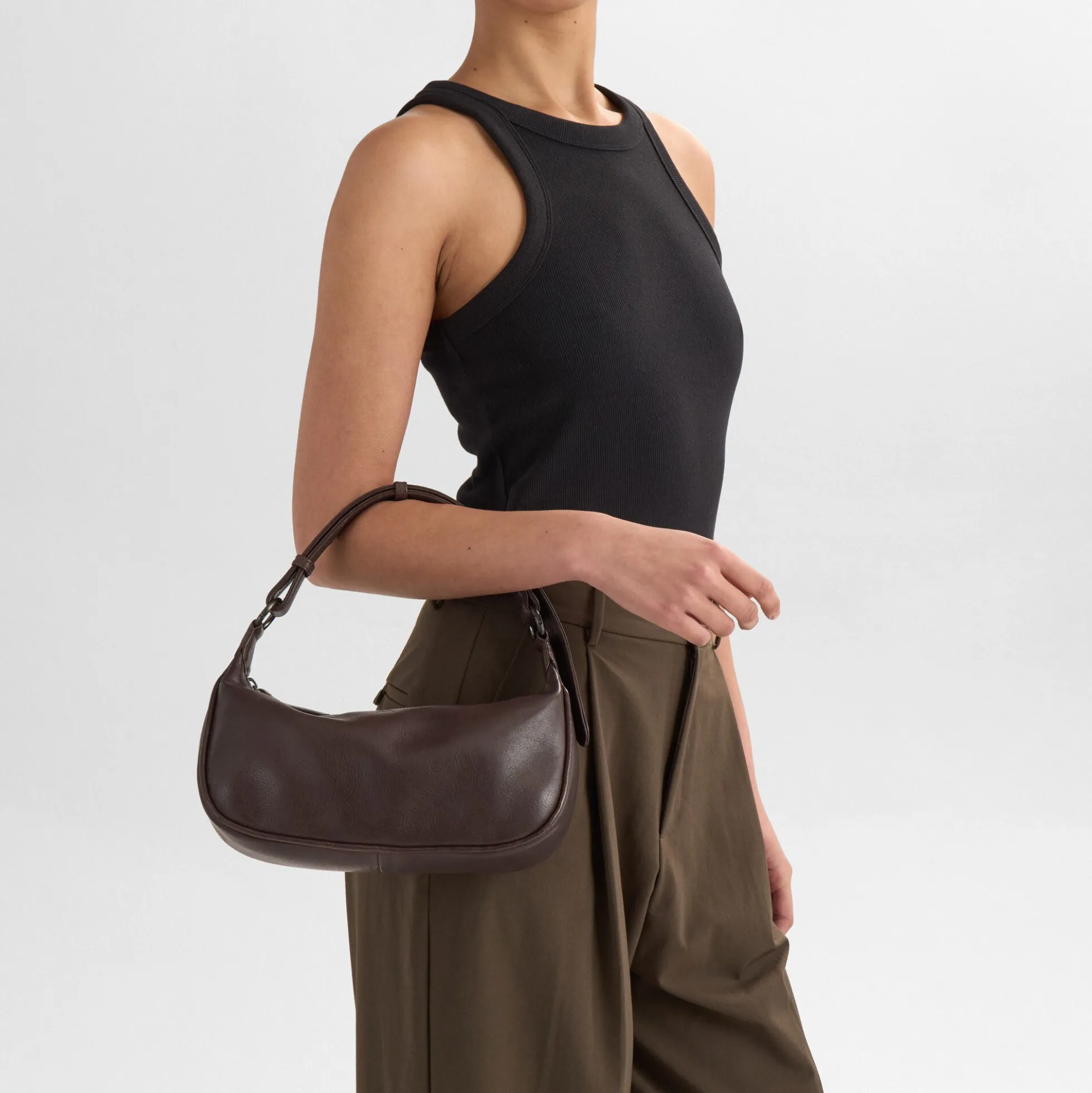 Mini MuseMBG Bag Soft Vintage, espresso brown