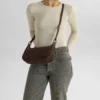 Mini MuseMBG Bag Sue. Weave, dark brown