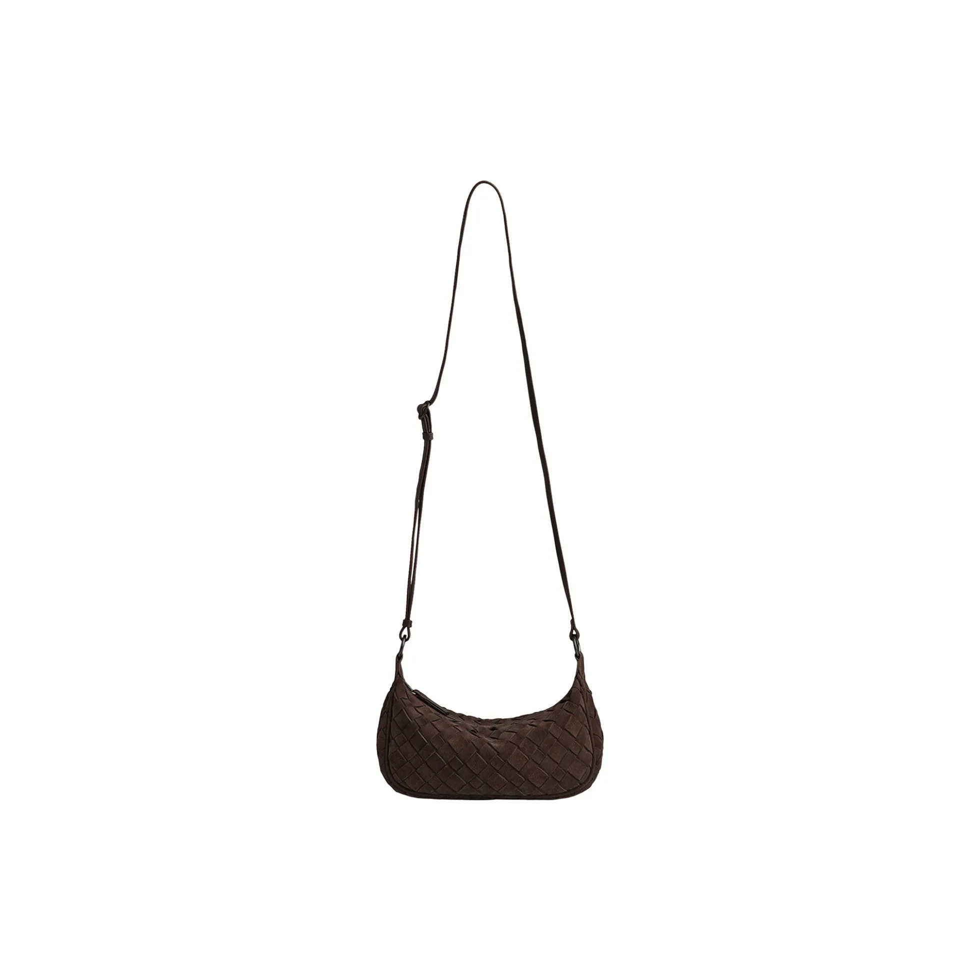 Mini MuseMBG Bag Sue. Weave, dark brown